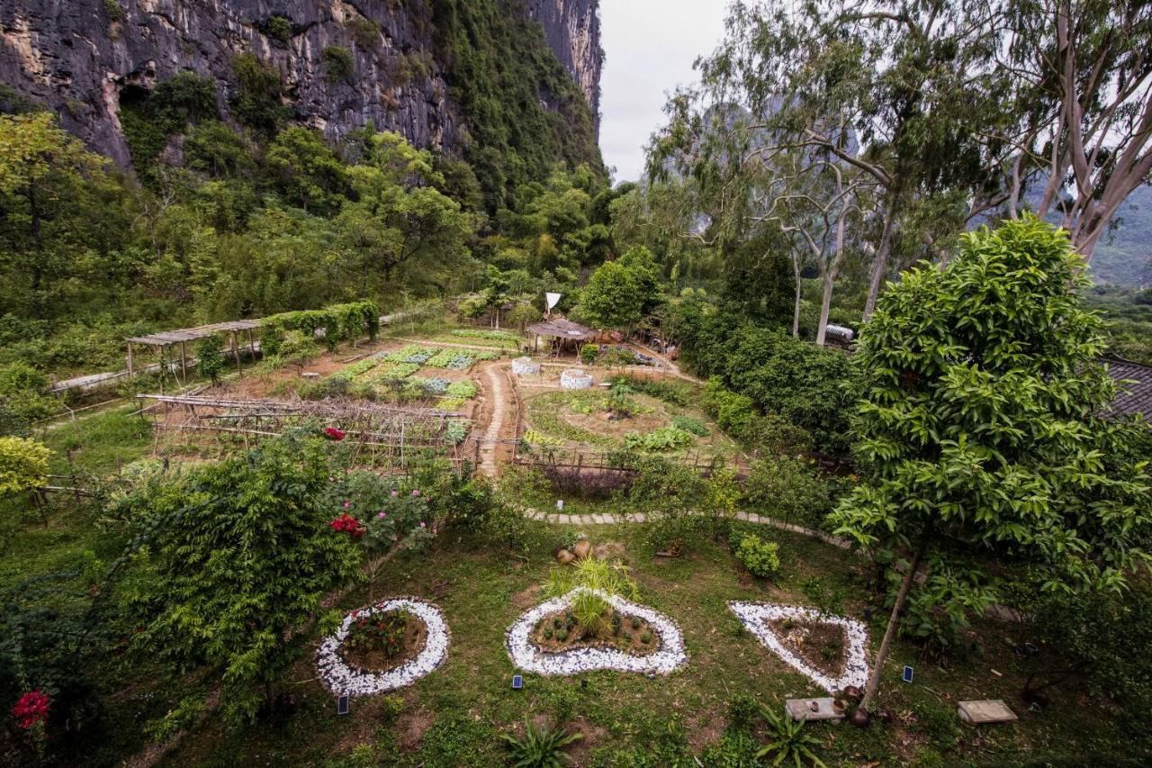 Nirvana Organic Farm Inn Yangshuo Extérieur photo